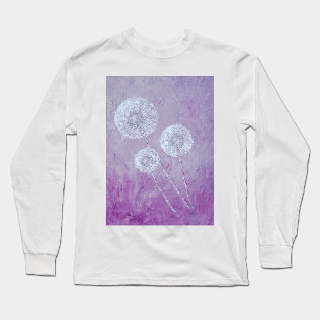 dandelion Long Sleeve T-Shirt by Kunst und Kreatives